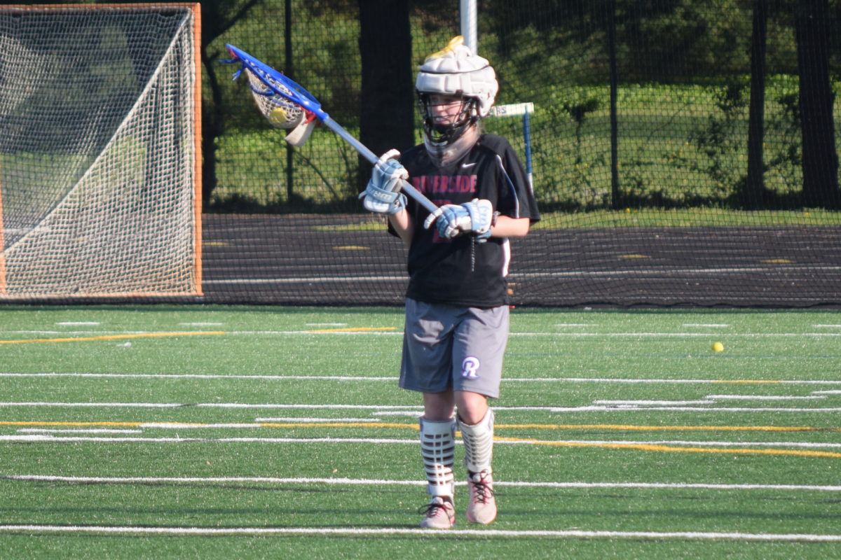 After allowing ten first half goals, Riverside freshman Alyssa Gordon allowed just three second half Loudoun County goals while adding a half dozen beautiful saves. Full photo gallery by Owen Gotimer!