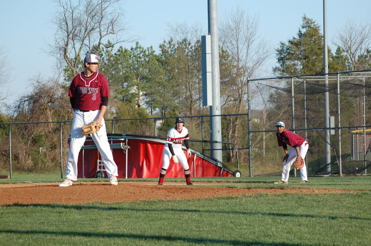 After posting a no-hitter against Park View just a week before, Rock Ridge junior ace Nick Stewart had another solid outing agains the Pride striking out seven while allowing two earned runs. Full photo gallery by Dylan Gotimer!