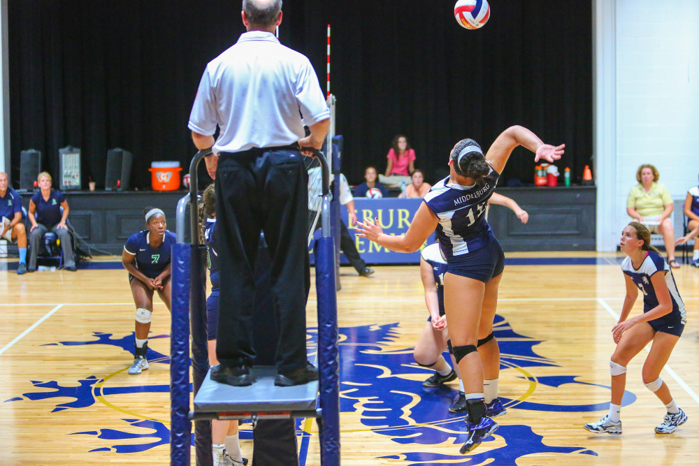 Shippensburg-commit Meagan McDonald had to choose between playing basketball or volleyball in college, but the allure the Division II Raiders volleyball team gave off was too much for her to pass up. Photo courtesy of Middleburg Academy.