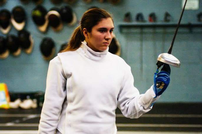 Maria Papadopoulos Fencing