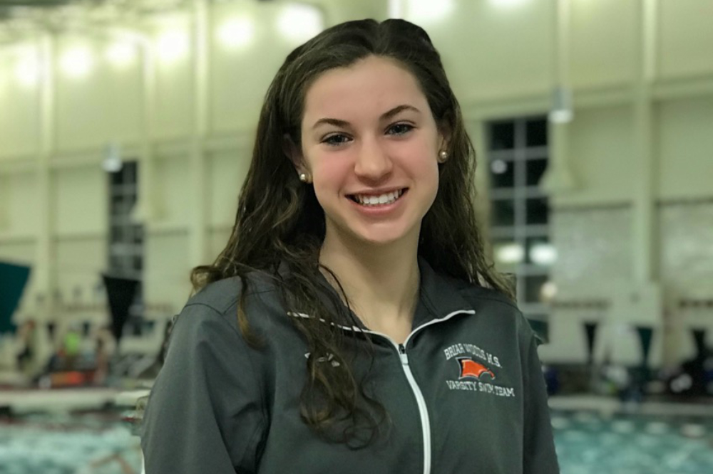 Katie Winklosky Briar Woods Swimming