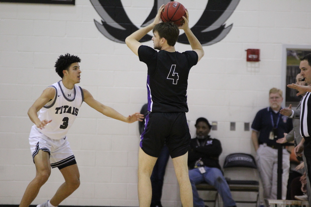 Landon Hawes Potomac Falls Basketball