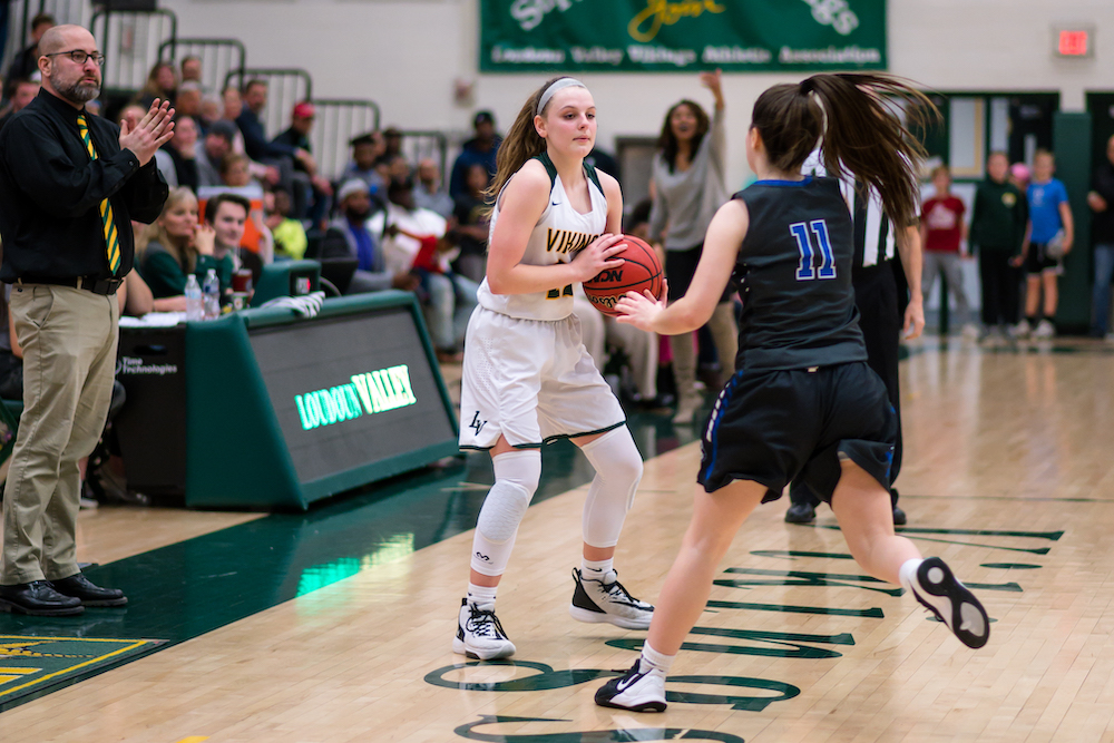 Jade Bodamer Loudoun Valley Basketball