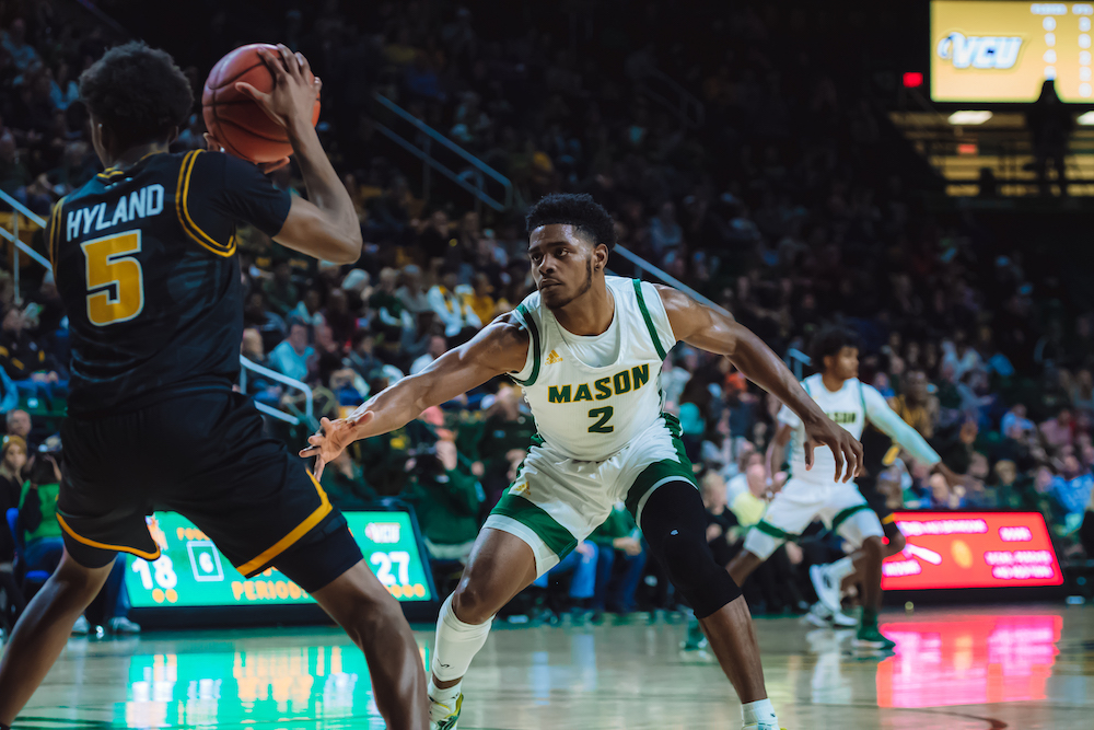 Xavier Johnson George Mason Basketball