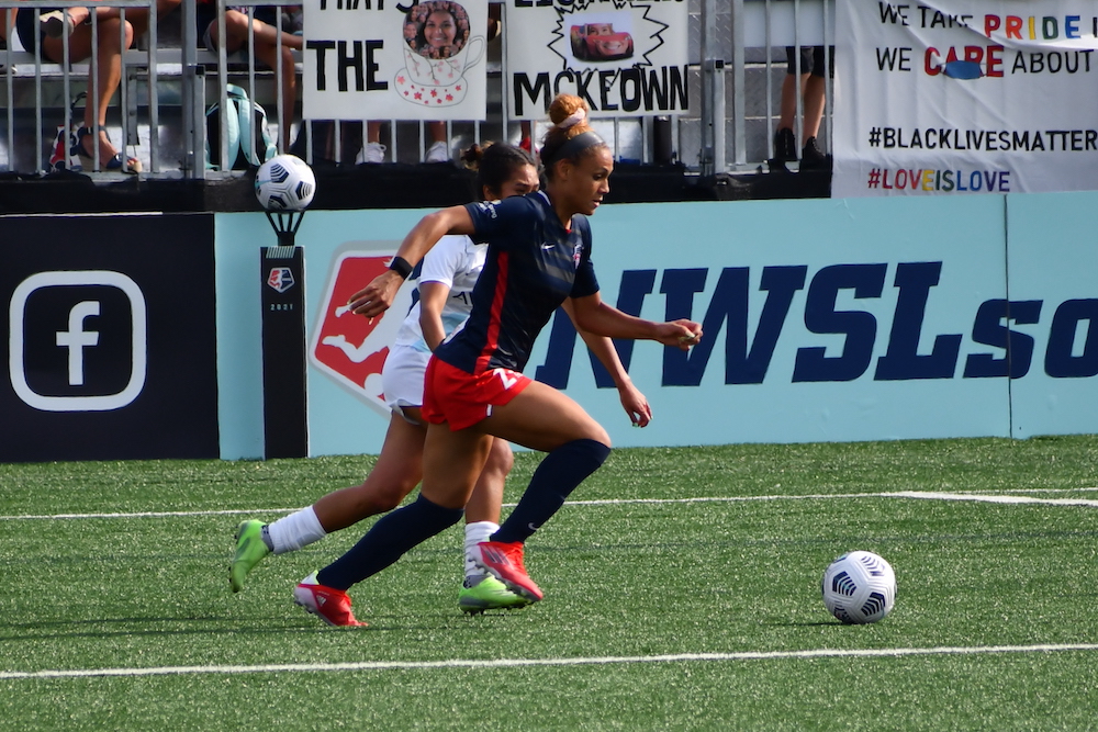 Trinity Rodman Washington Spirit Soccer