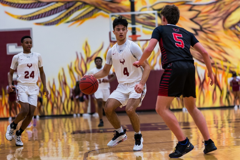 Basit Qadri Rock Ridge Basketball