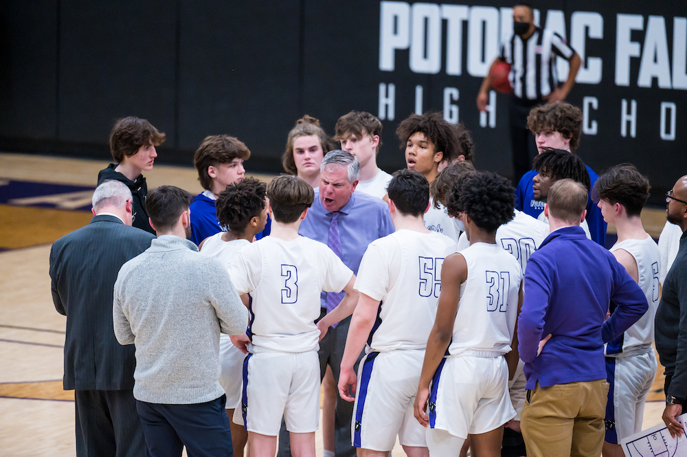 Jeff Hawes Potomac Falls Basketball